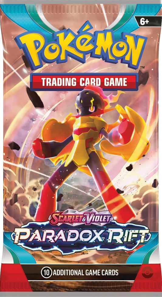 Pokemon TCG Scarlet & Violet Paradox Rift Booster Pack (Random One Piece)