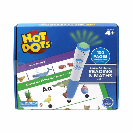Hot Dots Learn At Home Reading And Maths Set 1