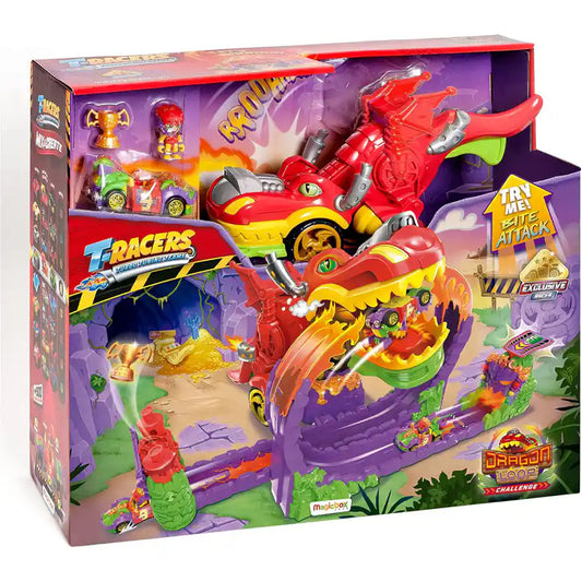 T-RACERS Dragon Loop Looping with dragon Playset