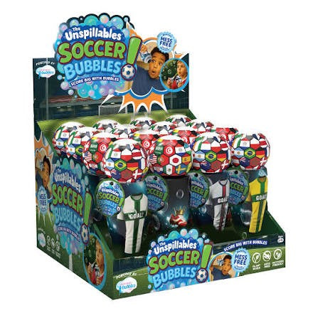 THE UNSPILLABLES Soccer Bubbles PDQ – 1 PCS Assorted