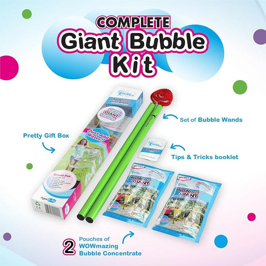 WOWMAZING™ Giant Bubble Kit
