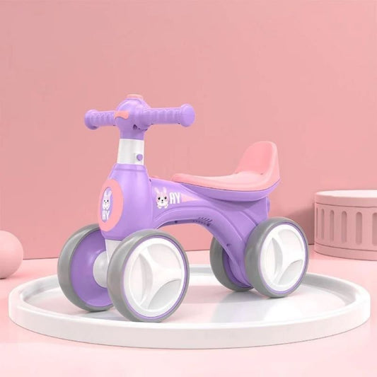 4-wheel Ride On With Light & Music - Purple