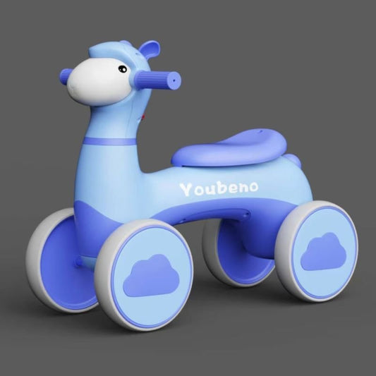Smart Balance Bike With Light And Sound - Blue