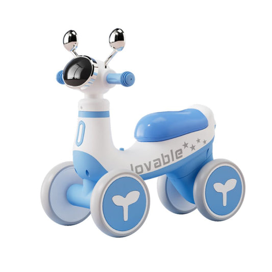 Smart Balance Bike with Light and Sound - Blue