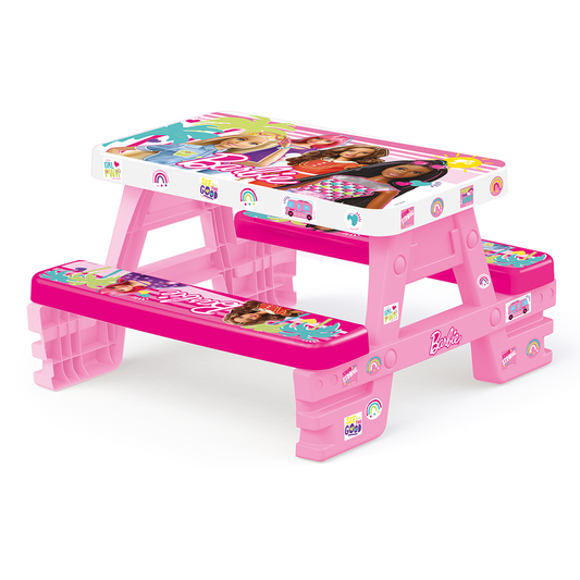 DOLU Barbie Picnic Table For 4 (43 x 77 x 71cm)