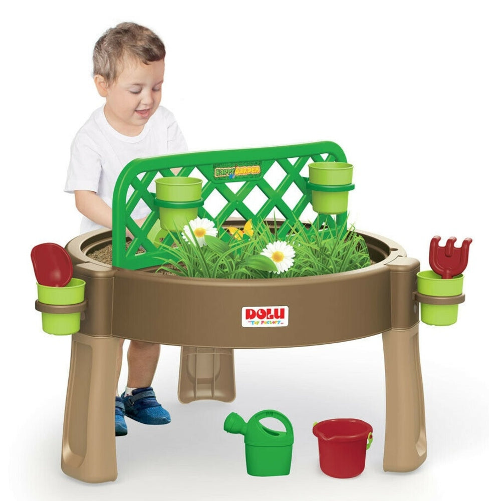 Dolu Kids 3-in-1 Sand & Water Pit Con Tavolo Da Disegno Giocattoli Da Esterno Scrivania Da Colorare Dolu Kids 3-in-1 Sand & Water Pit Con Tavolo Da Disegno Giocattoli Da Esterno Scrivania Da Colorare