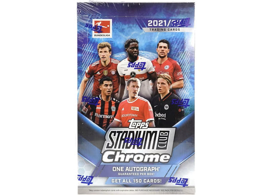 Topps Bundesliga Stadium Club Chrome 2021-22 Hobby Pack