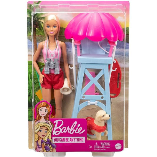 Barbie Sports Lifeguard Doll And Playset
