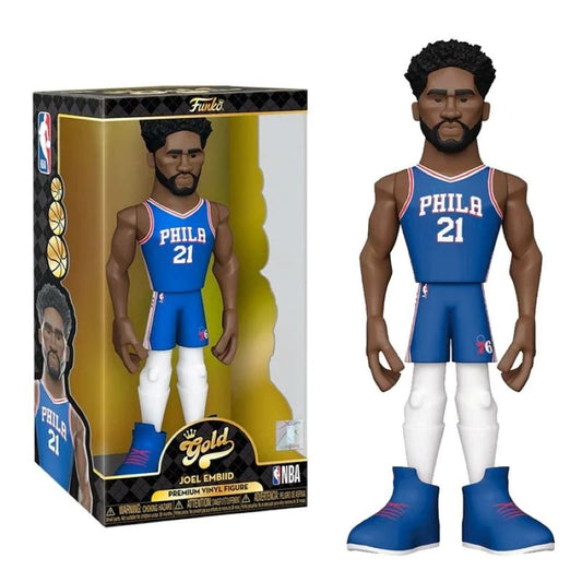 Gold 12 Inch Nba Philadelphia? Joel Embiid W/chase