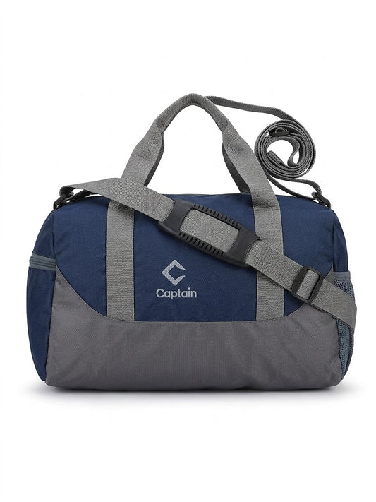 Captain Duffle Casual Side Bag Blue | Travel Gym Bag | Everyday Carry Shoulder Bag