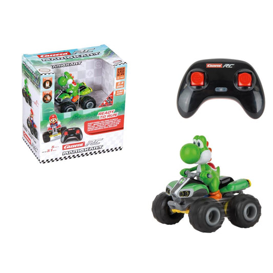 Carrera R/C 2.4GHz Mario Kart 1:40 Scale Quad - Yoshi