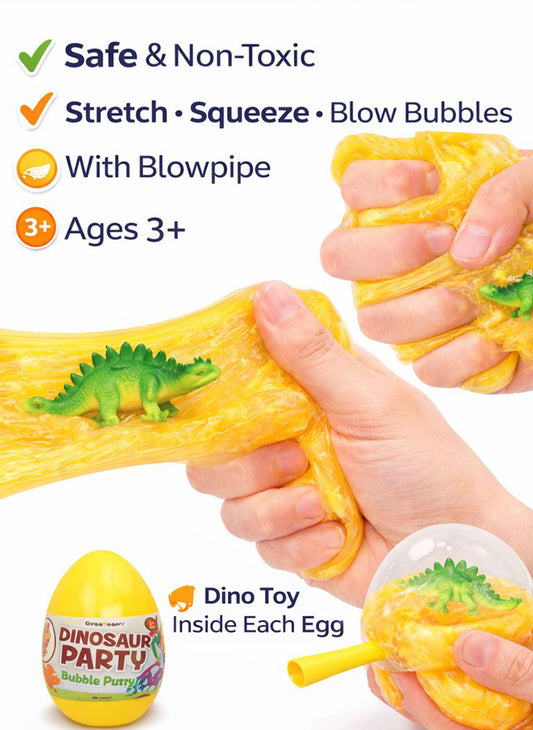 Greateam - Dinosaur Party -Bubble Putty