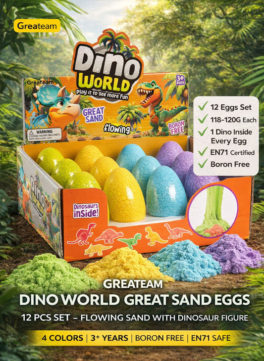 Greateam - DINO WORD-CRYSTAL PUTTY