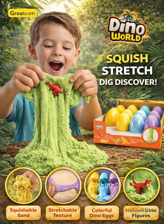 Greateam - DINO WORD-CRYSTAL PUTTY