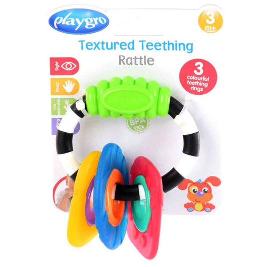 Playgro Textured Teething Shapes