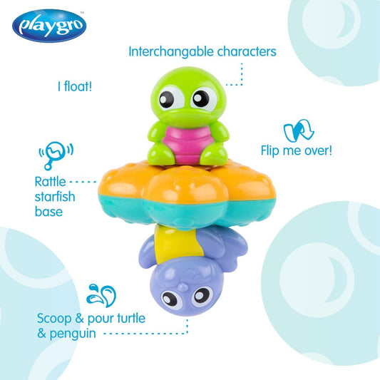 Playgro Topsy Turvy Turtle