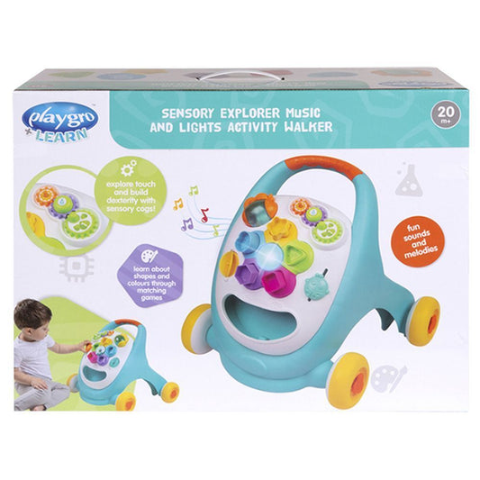 Playgro Sensory Explorer Music & Lights Activity Walker
