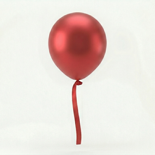 Red Helium Balloon – Single
