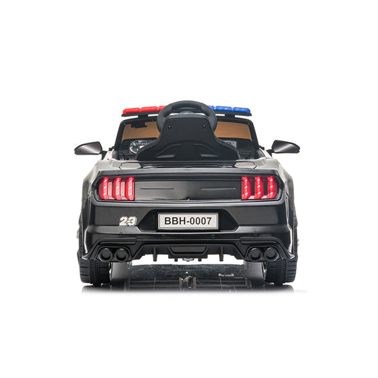 12V Kids Electric Police Ride-On Car w/ Remote Control & Light