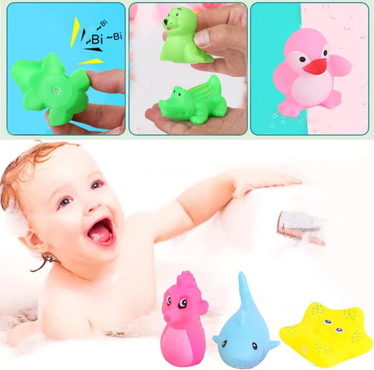 Funny Rattle & Bathe Ocean Friends Set