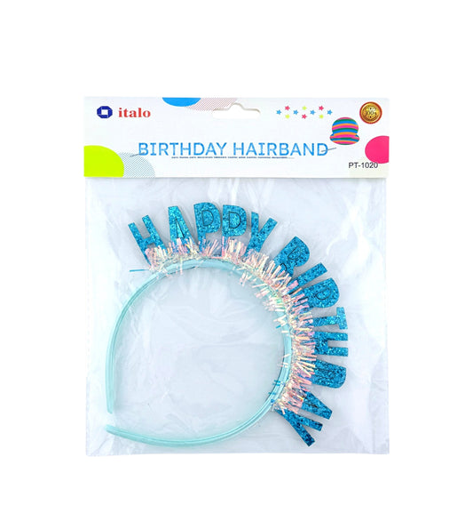 ITALO BIRTHDAY HAIRBAND( BLUE )