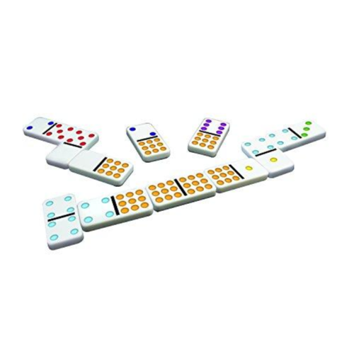 Tcg 9 Dominoes In Tin Case 2-6 Player'S