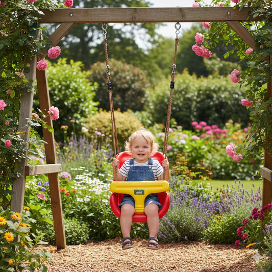 MOUNTPEAK-TODDLER SWING SEAT - RED