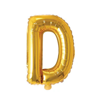 16" Foil Balloon Letter "D"