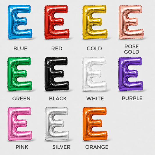 16" Foil Balloon Letter "E"