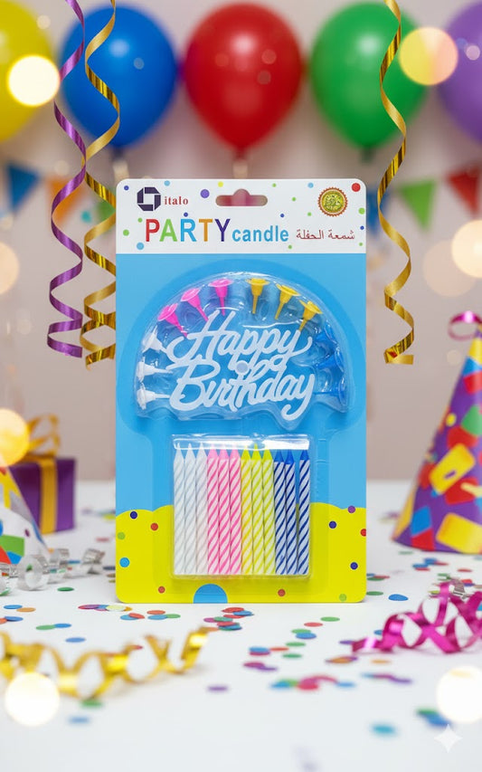 Happy birthday Candle 12 PCS