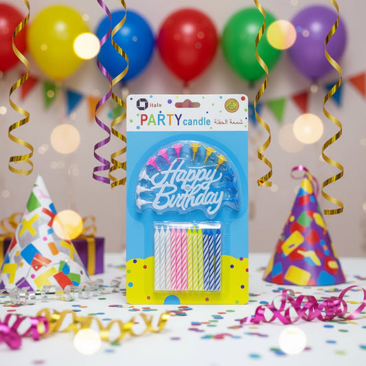 Happy birthday Candle 12 PCS