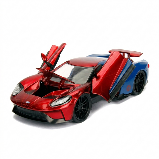 Spider Man Car Model Toy Diecast 2017 FORD GT