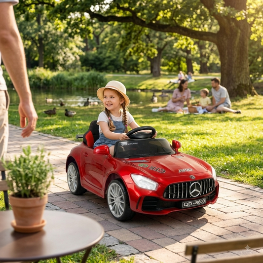 Mercedes-Benz GTR 12V Kids' Electric Ride on with Parental Remote Control