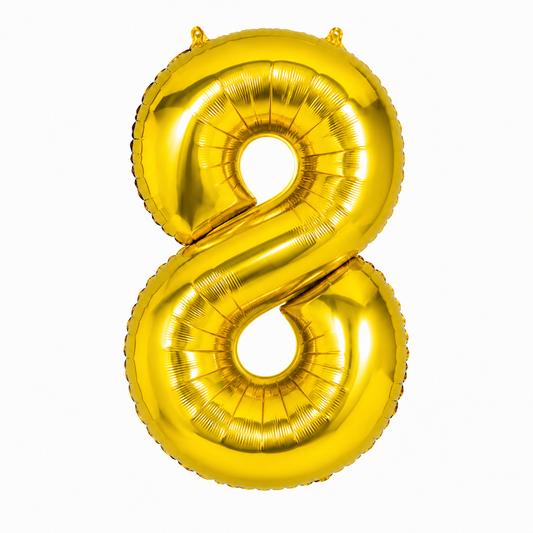 Foil Balloon Number 8 (16inch,32inch,40inch)