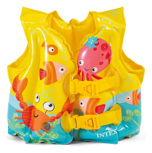 Intex Tropical Buddies Swim Vest, Ages 3-5