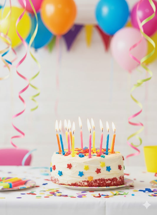 PARTY CANDLE Multicolour (24PCS)
