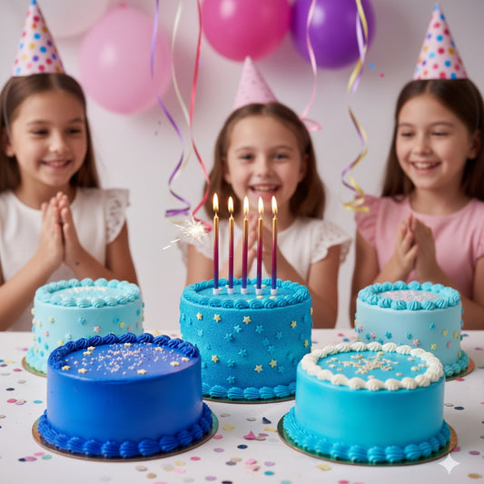 PARTY PENCIL CANDELS 6.Pc