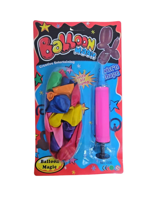 Balloons with Hand Pump