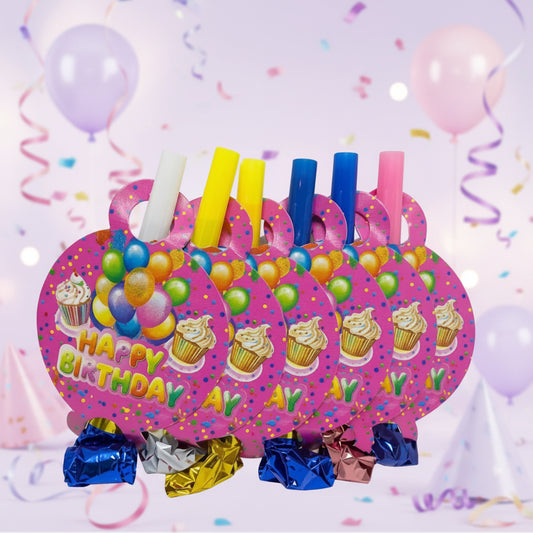 Happy Birthday Party Blow Out – 6 Piece Set