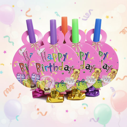 Happy Birthday Party Blow Out – 6 Piece Set