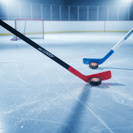 Kids Hockey Stick Set with Pucks