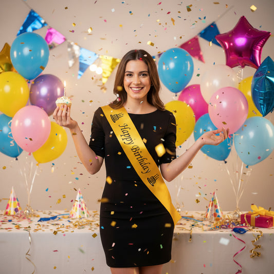 Happy Birthday Sash.for Birthday Party