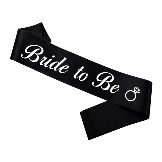 Bride To Be Sash – the perfect accessory for every bridal event!