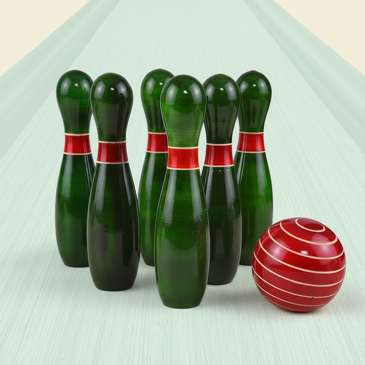 Wooden Bowling Set -Eco-Friendly