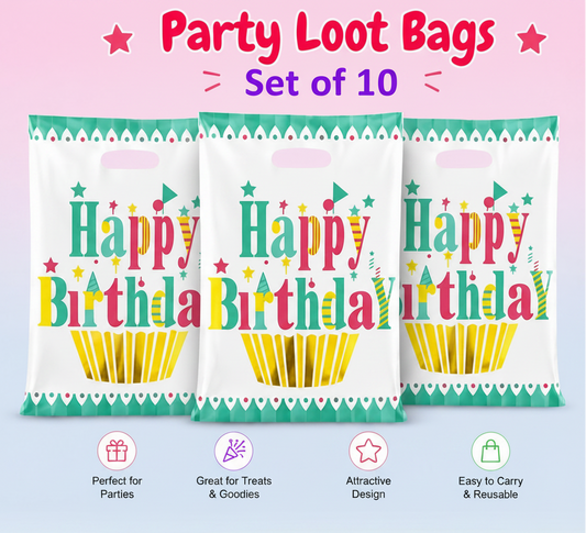 Party Loot Bag – Small (10 Pc Set)