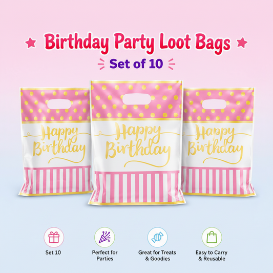 Party Loot Bag β Large (Pack of 10)