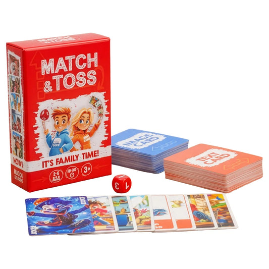 MATCH & TOSS FAMILY CARD GAME