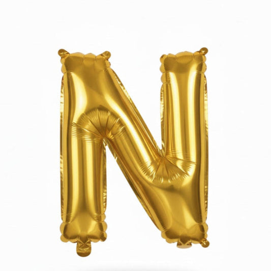 16" Foil Balloon Letter "N"