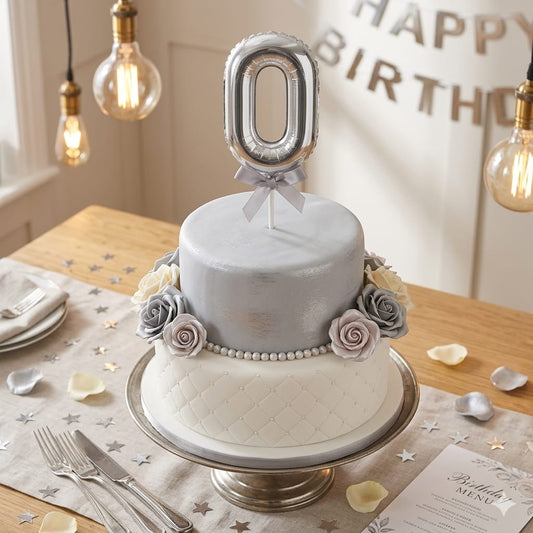 Cake topper Number - "0 "