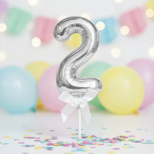 Cake topper Number - "2"
